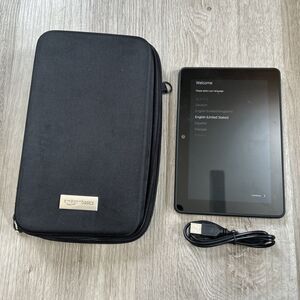 Amazon Kindle Fire HDX (3rd Gen) C9R6QM 12GB 8.9" Screenc Tablet Tested Works